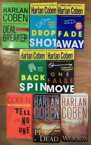 Konvolut 8 Harlan Coben Romane ~ Myron Bolitar und andere - Bild 1 von 3