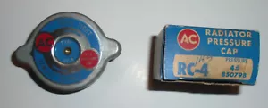 AC RC-4 Radiator Pressure Cap 4 Lbs. NOS 49-51 Ford, Olds 41-47, Pontiac 37-48 - Bild 1 von 2