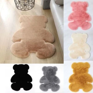 Small Floor Mat Bear Pile Floor Covering Comfortable Sofa Cushion Entrance - Picture 1 of 15
