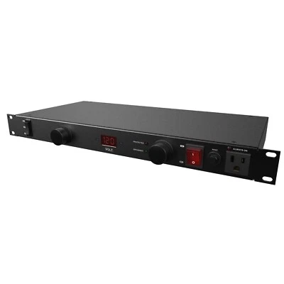 CLEAR POWER 11-Outlet 2160J Rackmount Surge Protector PDU w/LED Lights & 10ft Cord