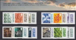 GB 2022 COUNTRY DEFINITIVE REGIONAL BARCODED PRESENTATION PACK No 120 STAMP SET - Picture 1 of 5