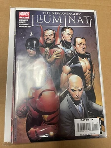 NEW AVENGERS ILLUMINATI #1-5 2007 COMPLETE SERIES SET BENDIS REED CHEUNG MARVEL - Bild 1 von 12