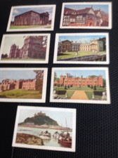 Trade Cards X 7 Sellotape Great Homes And Castles M47800