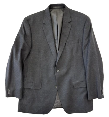 Hombres Carbón Michael Kors Lana Cachemira Franela Blazer Chaqueta Abrigo Deportivo 44 L Foto 1 de 4