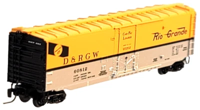 Z MTL 507 00 391 50ft Std Box Car Plug Door Denver & Rio Grande West DRGW #60812 - Image 1 of 4