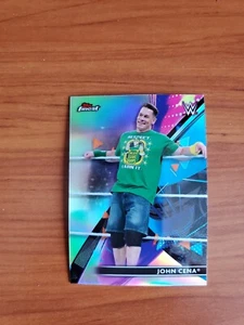John Cena - 2021 Topps Finest WWE Wrestling #100 - REFRACTOR - Picture 1 of 2