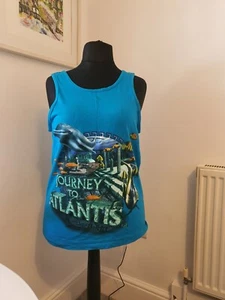 Sleevless Top M "Journey To ATLANTIS" - Picture 1 of 4