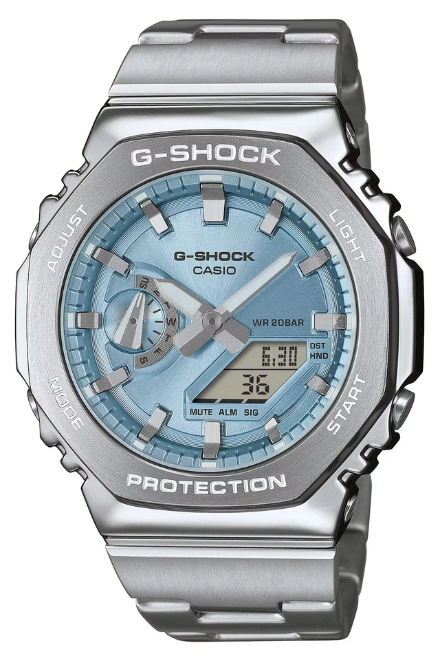 Casio GM-2110D-2AER Orologio Uomo G-Shock Classico 44mm 20ATM