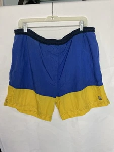 Givenchy Activewear Swim Trunks/ Shorts Colorblock Vintage 90’s Size Large - Picture 1 of 10