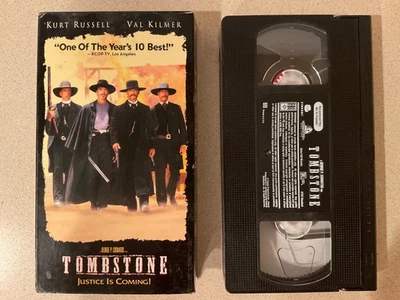 Tombstone (VHS, 1999) Kurt Russell, Val Kilmer - Imagem 1 de 3