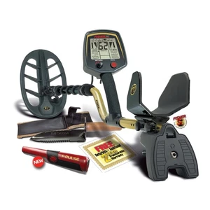 Fisher F75+ Metal Detector Bundle – F-Pulse Pinpointer & Digger Tool - Picture 1 of 3