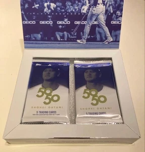 2024 Topps 50/50 Shohei Ohtani Sealed Sealed 1 Box 10-pack Baseball From japan - Bild 1 von 12