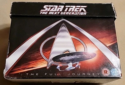 Star Trek: Next Generation Complete Series DVD Seasons 1-7 Full Journey Import Foto 1 de 4