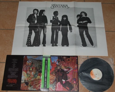 SANTANA - ABRAXAS - CBS SONY SOPN-44004 1975 - LP JAPAN OBI POSTER QUADRAFONICO - Image 1 of 2