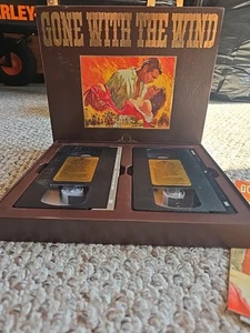 COLLECTORS EDITION Gone With The Wind VHS Box Set Part 1 and 2 MGM Home Video - Picture 1 of 7