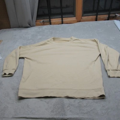 Lululemon Sweatshirt Mens 3XL Cream Beige Loose Crewneck Comfort Casual Hike - Image 1 of 4