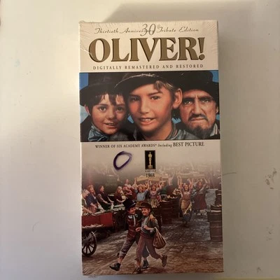 Oliver! 30th Anniv Tribute VHS – Musical Classic – New Sealed – Charity Sale Foto 1 de 3
