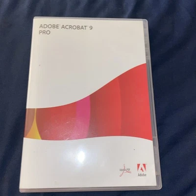 Adobe Acrobat 9 Pro Professional para Windows con número de serie Foto 1 de 4