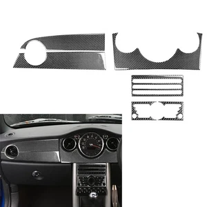 6Pcs Center Console Dashboard Panel Cover Trim For BMW Mini Cooper R50 R53 05-06 - Picture 1 of 9
