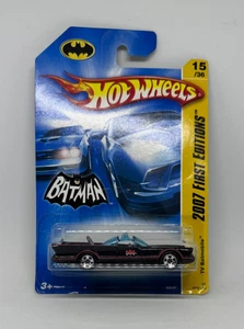 Hot Wheels 2007 First Editions 1966 66 Batman TV Series Batmobile - Picture 1 of 2