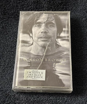 Jackson Browne Cassette Tape I'm Alive New Sealed Folk Pop Music Elektra 1993 - Image 1 of 4