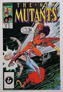 New Mutants #55 STAN LEE SIGNED AUTOGRAPH 1st Appearance Zyndarians - Picture 1 of 7