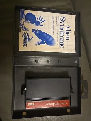 Sega Master System - Alien Syndrome - CIB Complete in Box - Tested (1987) - Image 1 of 3