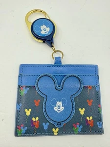 Disney Parks Loungefly Mickey Mouse Luftballons einziehbarer Ausweishalter - Bild 1 von 7