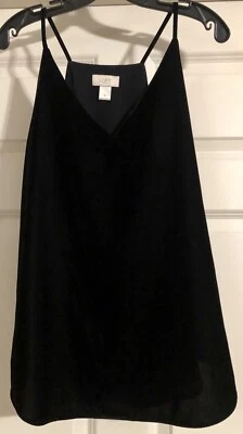 Cami LOFT Outlet Terciopelo con Tirantes Talla M Forrada Ligera Espalda Corredora Foto 1 de 4