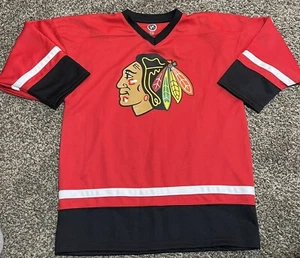 NHL Youth XL Chicago Blackhawks Official Licensed Blank Jersey Perfect LNC - Picture 1 of 3