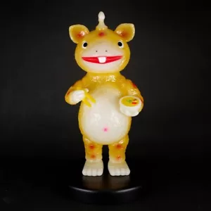 Bullmark Kaijyu Booska Fluorescent YellowFigure sofubi sofvi vinyl - Picture 1 of 1