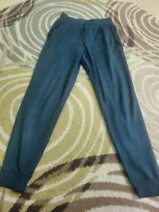 Under Armour men's sportstyle tricot joggers Medium 413 Blue Note Teal - Picture 1 of 6