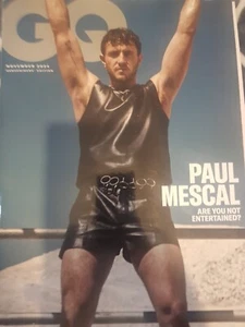 GQ Magazine November 2024 UK edition - Paul Mescal / Fontaines D.C. / Las Vegas - Picture 1 of 1