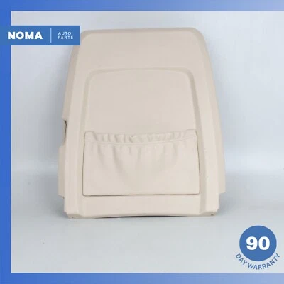 94-96 Jaguar XJS Serie 3 Asiento Lado del Conductor Izquierdo Cubierta Trasera Panel Beige OEM Foto 1 de 4