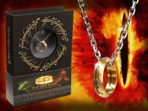 Lord Of The Rings The One Ring Stainless Steel Ring by Noble Collection NN1588 - Picture 1 of 1