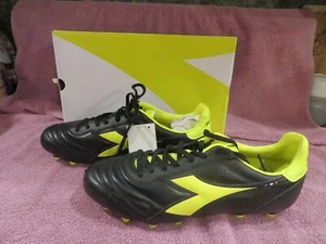 *NUEVOS botines de fútbol Diadora amarillo fluo y negro para hombre, 12 - Imagen 1 de 3