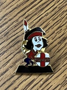 Santa Fe Railroad “The Brave” Pin NOS Vintage - Picture 1 of 3