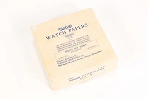 Marco Watch Papers in Original Box! 4-1/4 by 4 1/4 Inches - NE02 - Picture 1 of 2