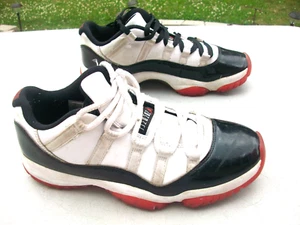 "Nike Jordan 11 Retro Low Concord Bred Shoes" Size 9 - Picture 1 of 6