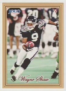 2001 Jogo CFL Wayne Shaw Card #72 Toronto Argonauts Kent State - Picture 1 of 2