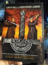 Highlander: Endgame (Dvd 2001) (Ultimate 2-Disc Set Collection) Factory Sealed!