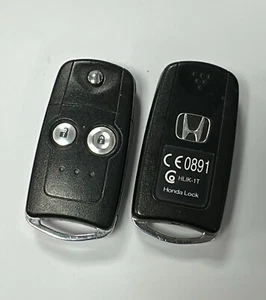 HONDA 2 TASTEN FERNBEDIENUNG KLAPPSCHLÜSSELANHÄNGER CIVIC JAZZ CRV ETC GETESTET HONDA SCHLOSS HLIK-1T - Bild 1 von 4