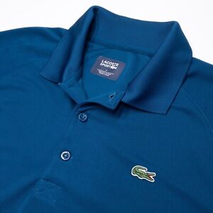 Lacoste Sport Polo Shirt Men's 2XL (7) Performance Ultra Dry Wicking Stretch