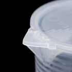 1Pc Plastic Liquid Measuring Cup Jug Pour Spout Surface With Lid Measuring To _t