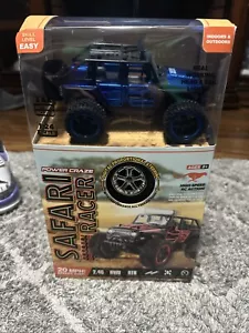 Power Craze Safari Racer Jeep Mini RC Alta Velocità 2.4 Ghz 32 Luci Blu NUOVO! - Foto 1 di 5