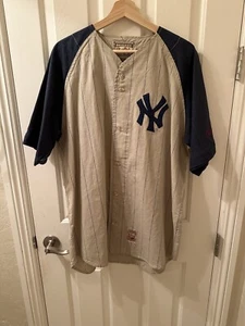New York Yankees Mirage 1961 Throwback Matching Jersey Shorts Set Size Large - Picture 1 of 9