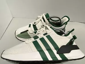 Adidas U_PATH 'WHITE COLLEGIATE GREEN' FX5261 Sneakers Men’s Size 7.5 - Picture 1 of 9