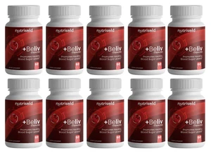 ( 10 Bottle ) BeLiv - Promotes Healthy Blood Sugar Levels - 600 Capsules - Picture 1 of 5