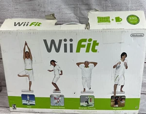 Nintendo Wii Fit Plus Game Wii Balance Board Bundle New Sports,Yoga - Picture 1 of 10