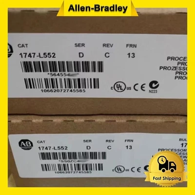 New Allen Bradley 1747-L552 /D SLC 500 SLC 5/05 CPU Processor Unit AB 1747L552 - Image 1 of 2